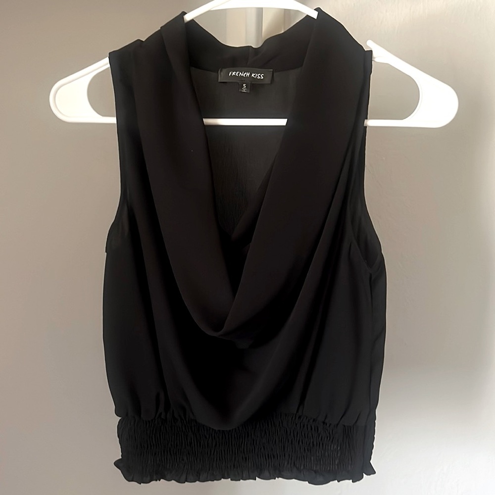 Black top super cute office attire